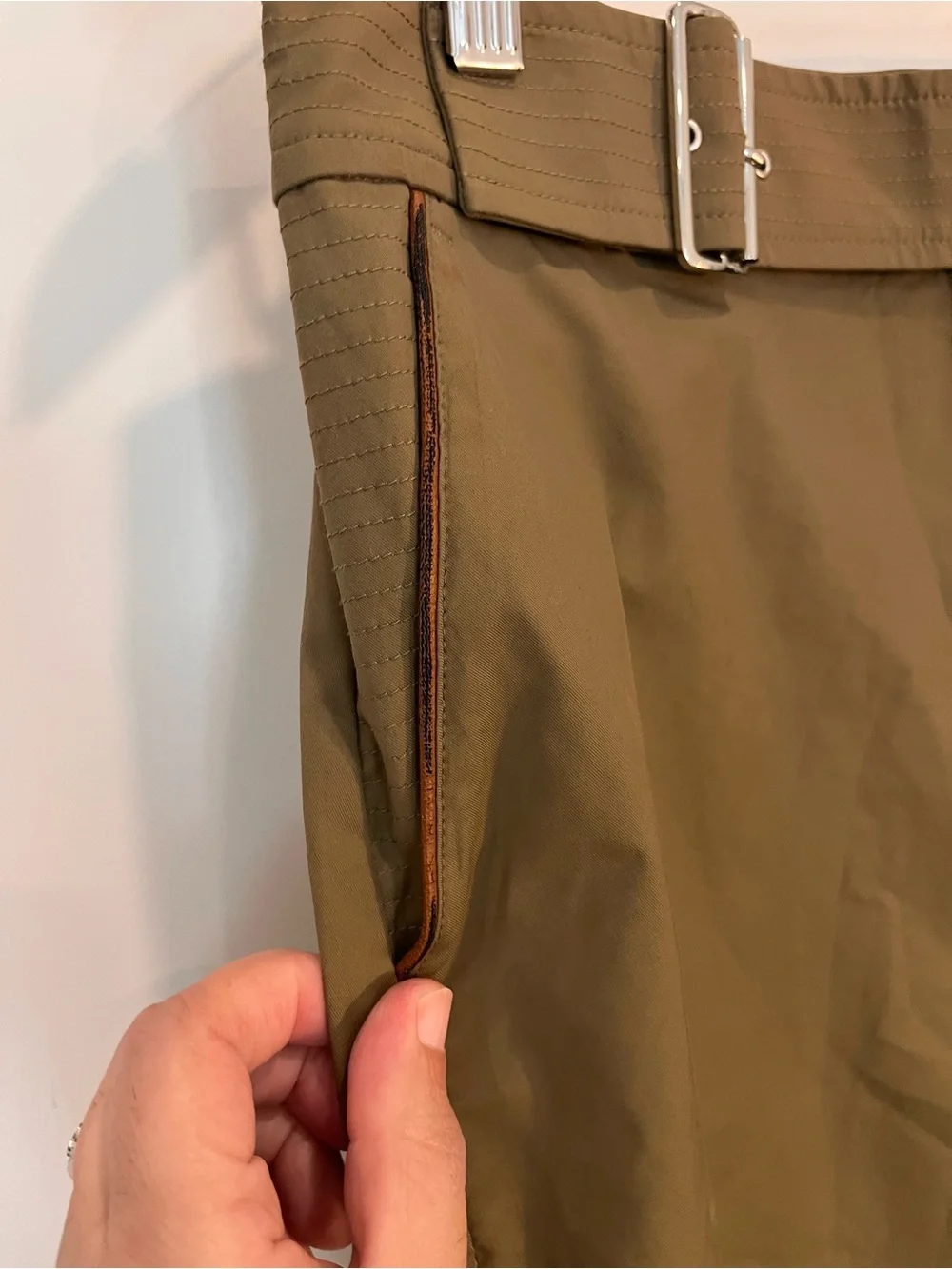 Polo Golf Ralph Lauren Women’s Skort Olive Green Gorpcore Preppy size 8